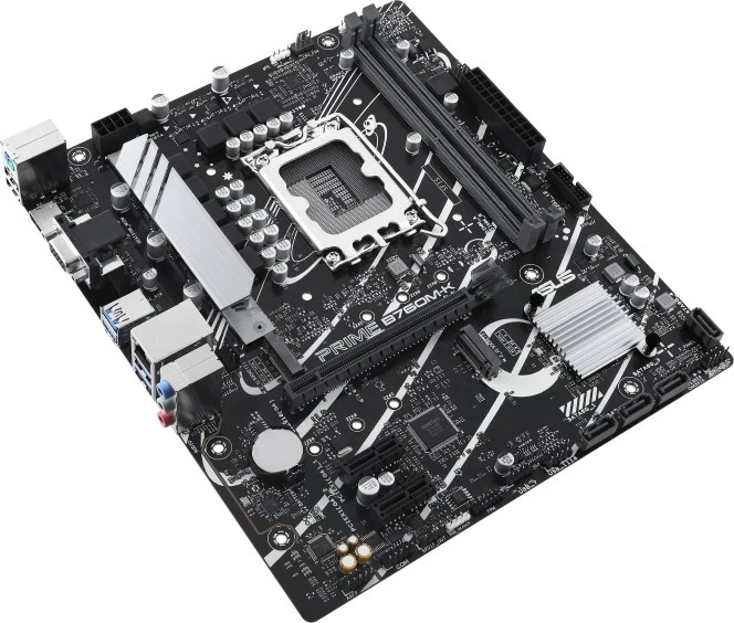 Plošča za matično ASUS PRIME B760M-K, Intel, LGA 1700, DDR5, 96 GB
