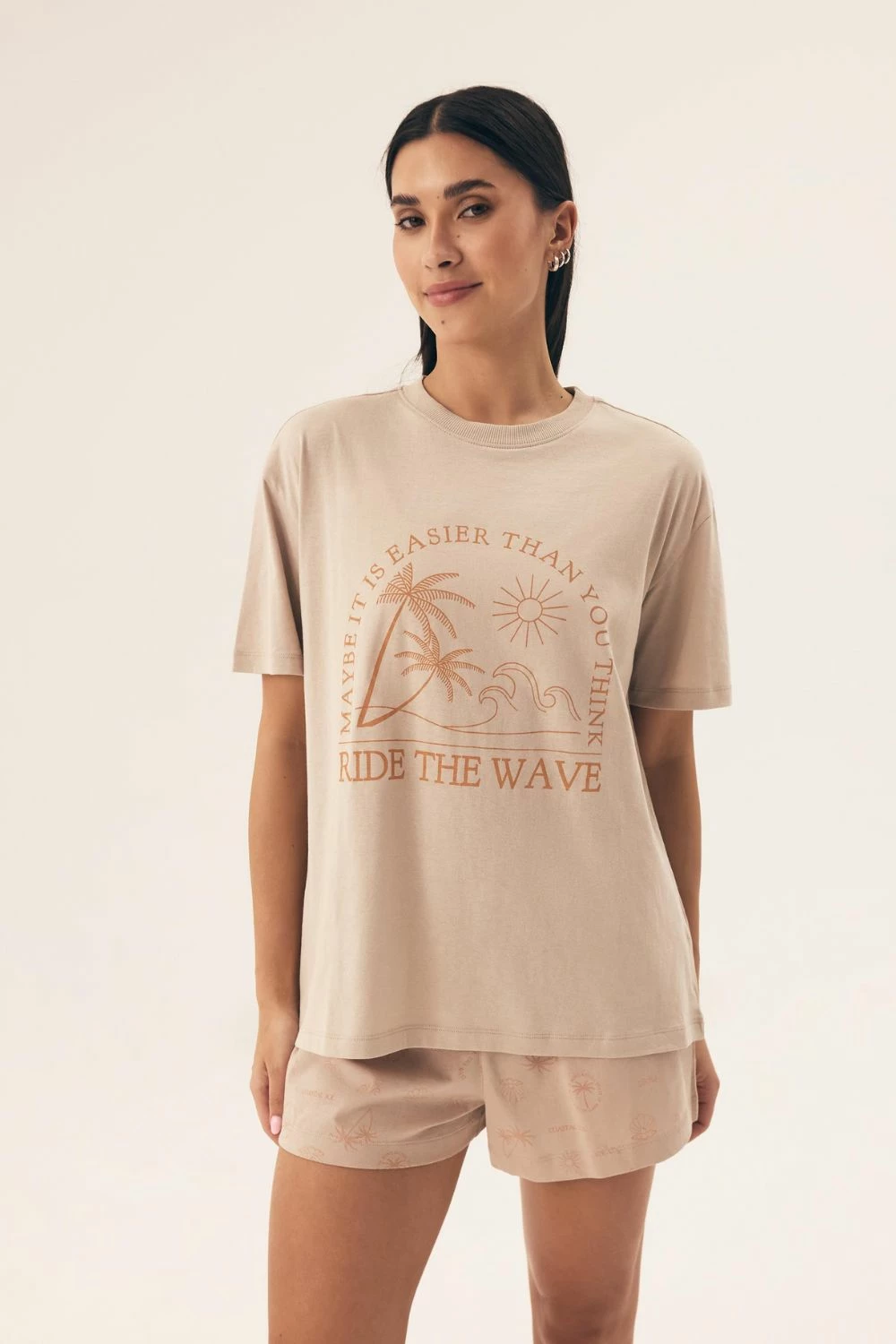 Pižama za ženske Henderson 212009, bež