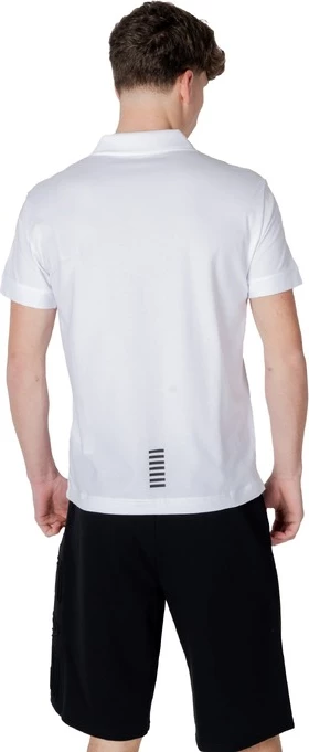 Polo za moške, bela, Ea7