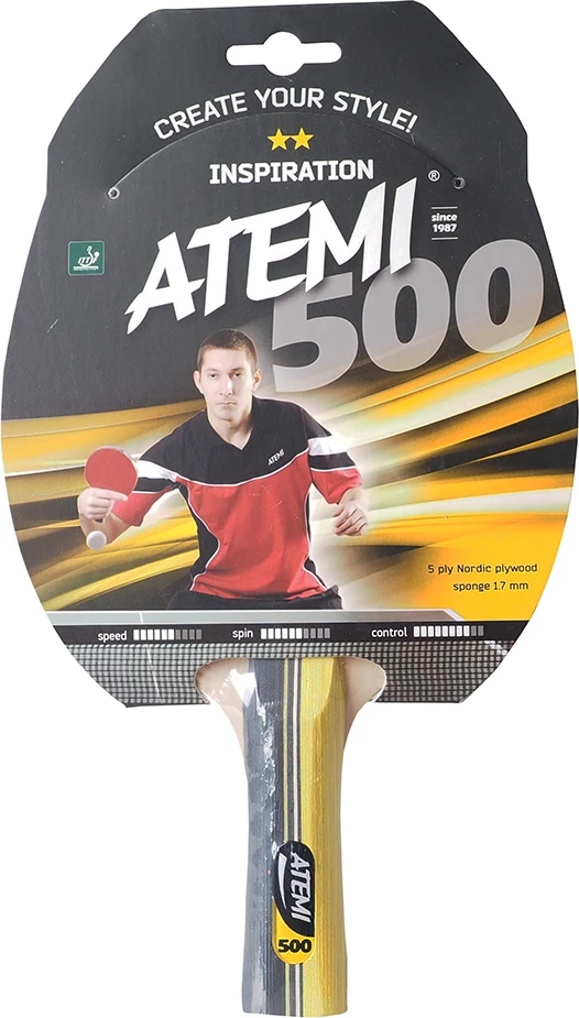 Lopar za namizni tenis Atemi 500 Concave, moški