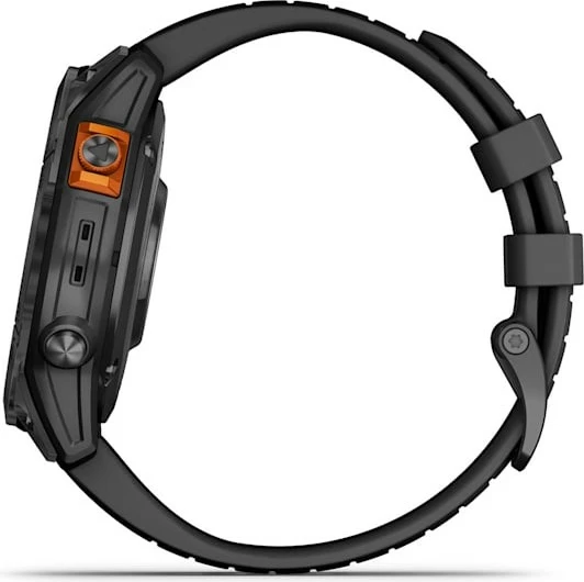 Napredna pametna ura z sončnim polnjenjem Garmin Fenix 7 Pro Solar 47 mm črno/siva