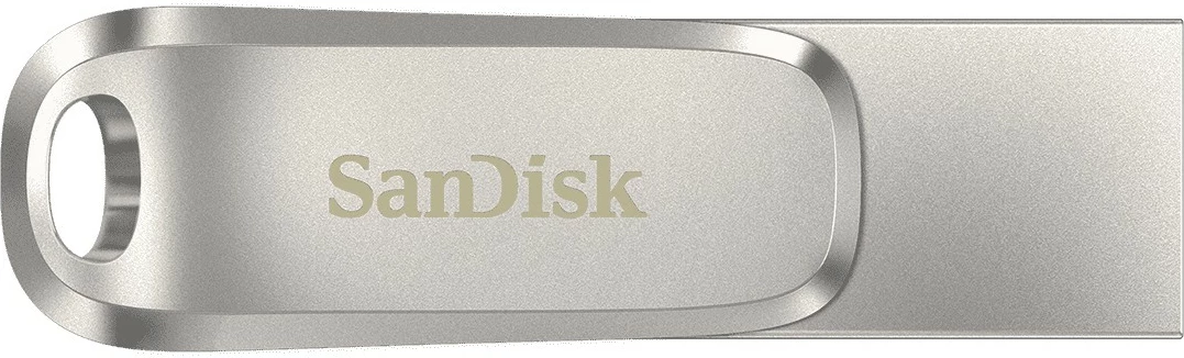 USB ključek SanDisk Ultra Dual Drive Luxe, 512 GB, USB Type-A / USB Type-C, inox USB ključek SanDisk Ultra Dual Drive Luxe, 512 GB, USB Type-A / USB Type-C, inox