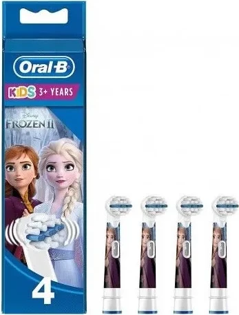 Zamenjalne glave za otroško električno zobno ščetko Oral-B Frozen, 4 kosi