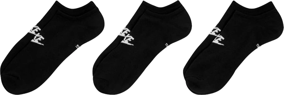 Nogavice unisex, črne Nike