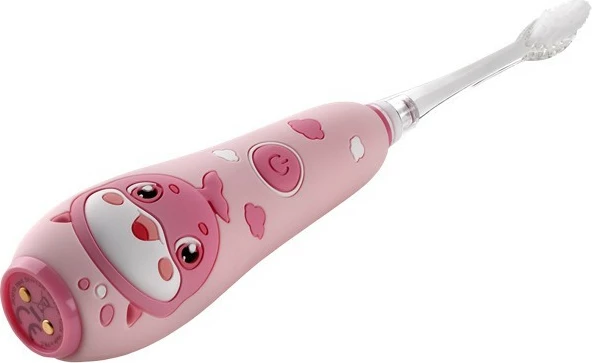 Sonična otroška električna zobna ščetka KIDO SMILE ZK3010 Concept Baby, 1–5 let, roza, komplet s 4 glavami Sonična otroška električna zobna ščetka KIDO SMILE ZK3010 Concept Baby, 1–5 let, roza, komplet s 4 glavami