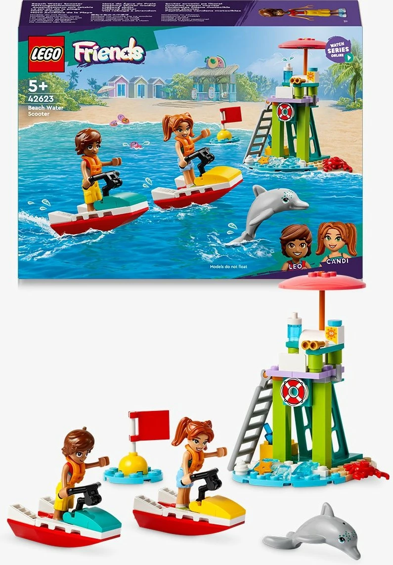 Kula za opazovanje z jetskijem LEGO Friends 42623, 84 kosov, večbarvno