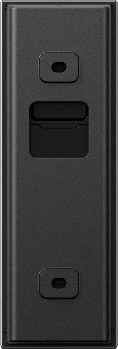 Video zvonec z dvema kamerama, 2K, detekcija gibanja, črn, Anker E340