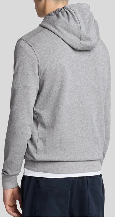 Duks s kapuco, Lyle & Scott, moški, siv