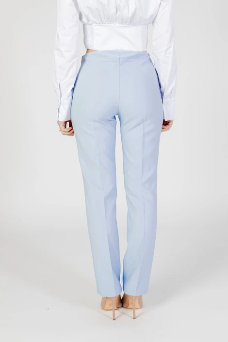 Hlače za ženske Sandro Ferrone, svetlo modre