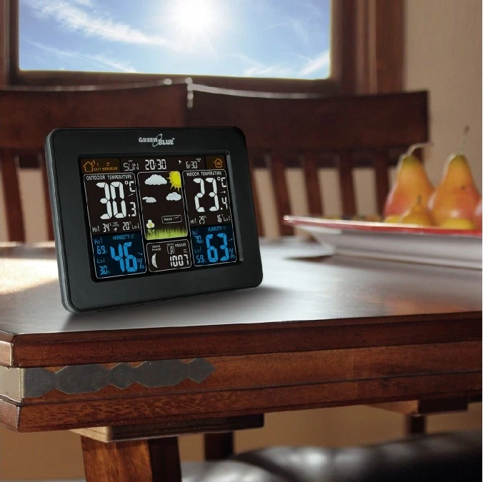 Alarm na baterije GreenBlue 46004, črn