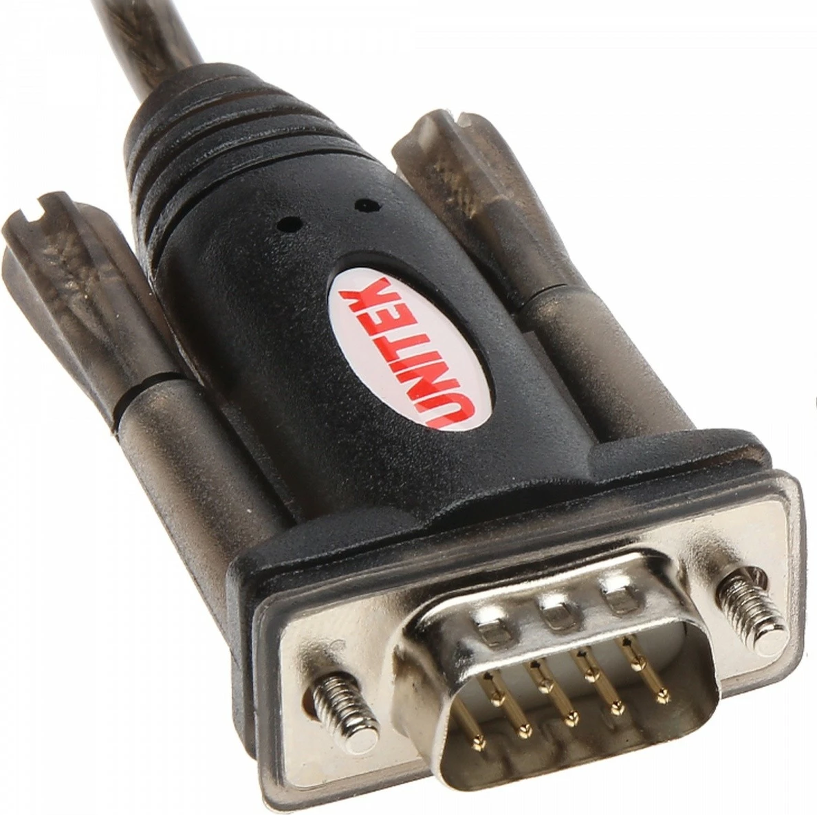 Adapter USB na RS-232 Unitek Y-105, 140 cm, črn