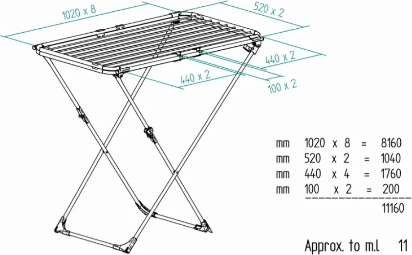 Sušilnik za perilo Vileda Doble, bel