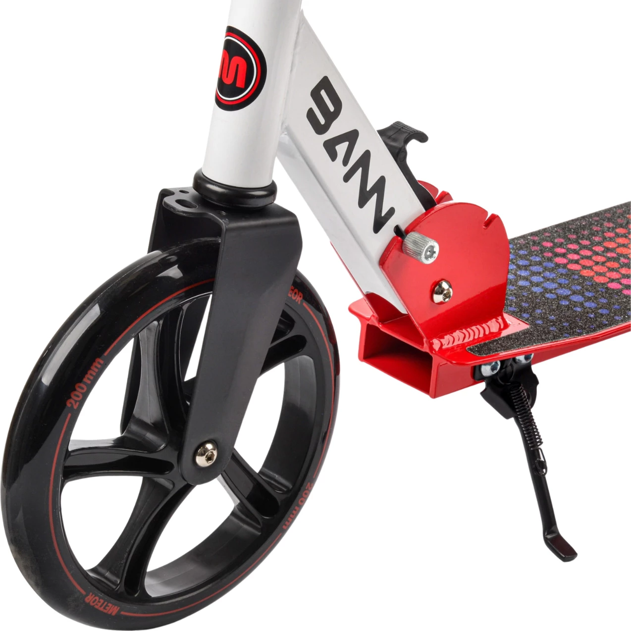 Trotinet za vse Meteor, rdeč