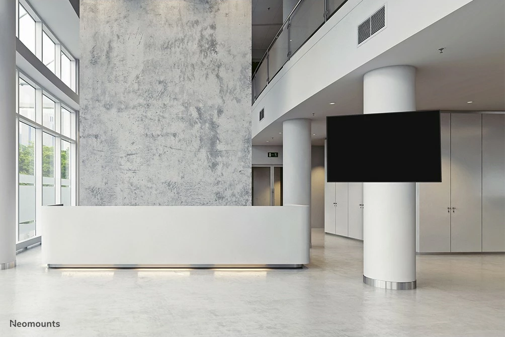 Nosilec za TV na stebriček 40–75 in, Neomounts WL30S-910BL16, fiks, črn Nosilec za TV na stebriček 40–75 in, Neomounts WL30S-910BL16, fiks, črn