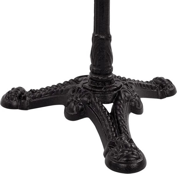 Osnova iz litega železa FH441 v črni barvi 43x43