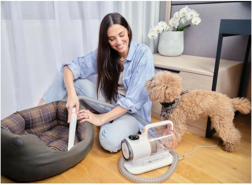 Makinica za britje hišnih živali ETA Pet Master 421690000, bela