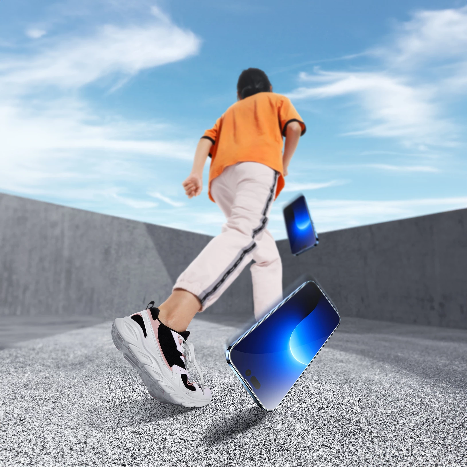 Zaščitno kaljeno steklo 0,4 mm za iPhone 14 Pro Max, Baseus, prozorno, z montažnim kompletom