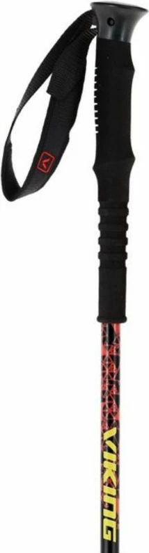 Teleskopski pohodni palici Viking Lhotse 2.0 za moške/ženske, črno-rdeči