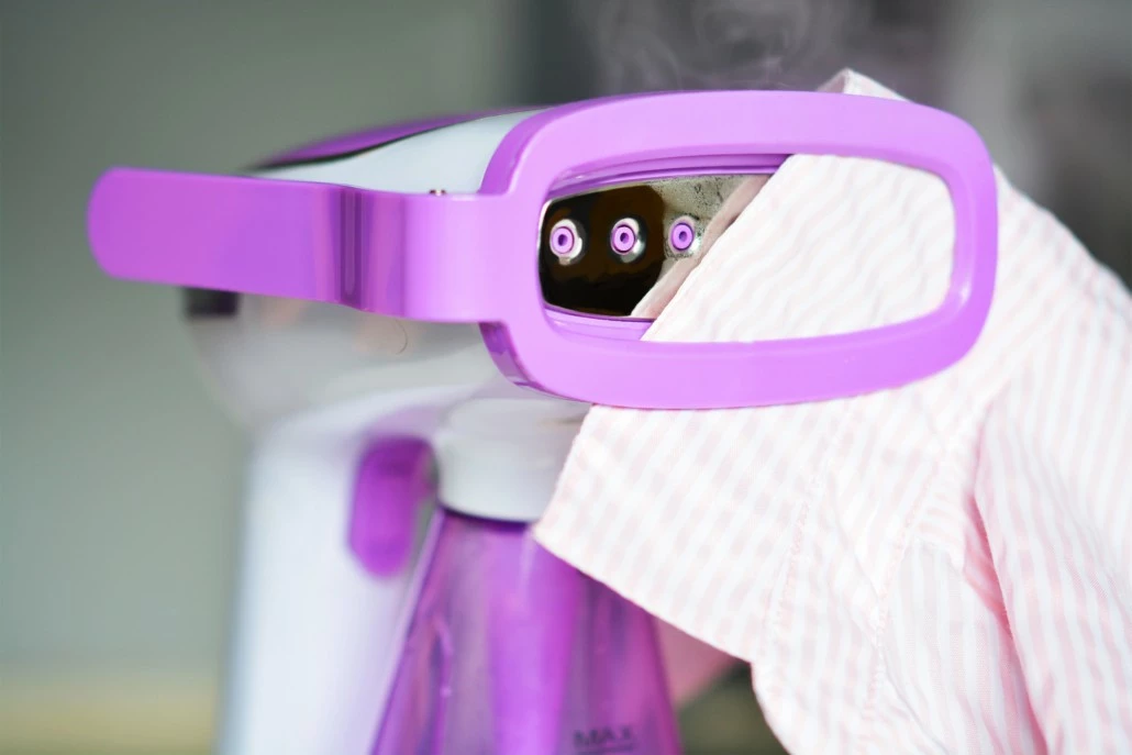 Likalnik na paro PRIME3 SGS31, 1500 W, zložljiv ročaj, rezervoar 250 ml, vijolična/bela