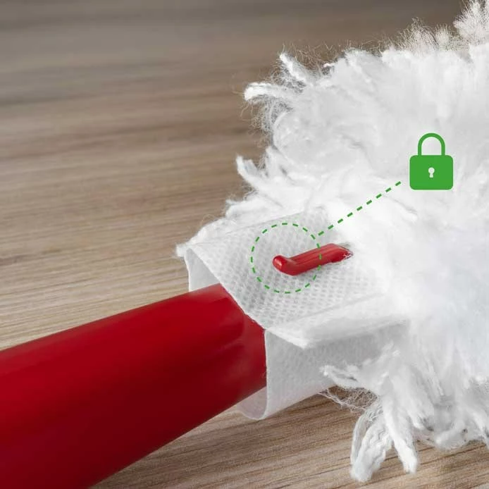 Nadomestni vložki za ročno metlo Vileda Flex&Catch, 5 kos, beli