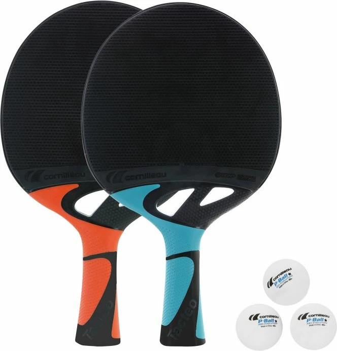 Set pingponga, Cornilleau, za moške in ženske, črn, moder in oranžen