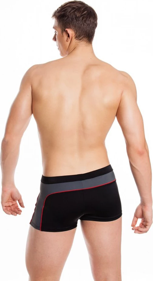 Plavalne kratke hlače za moške AQUA-SPEED, črno/sive