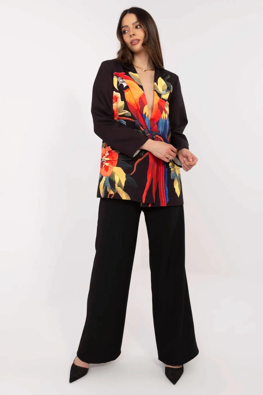 Jakna ženska Italy Moda 212531, črna