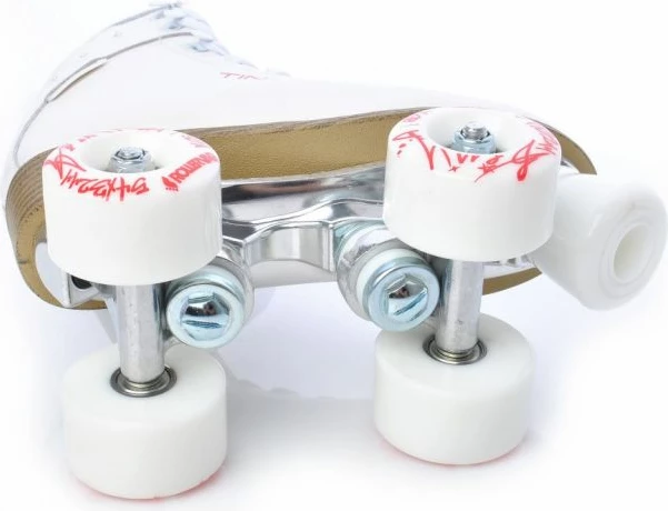 Dekorativne otroške rolerke Tempish, bele