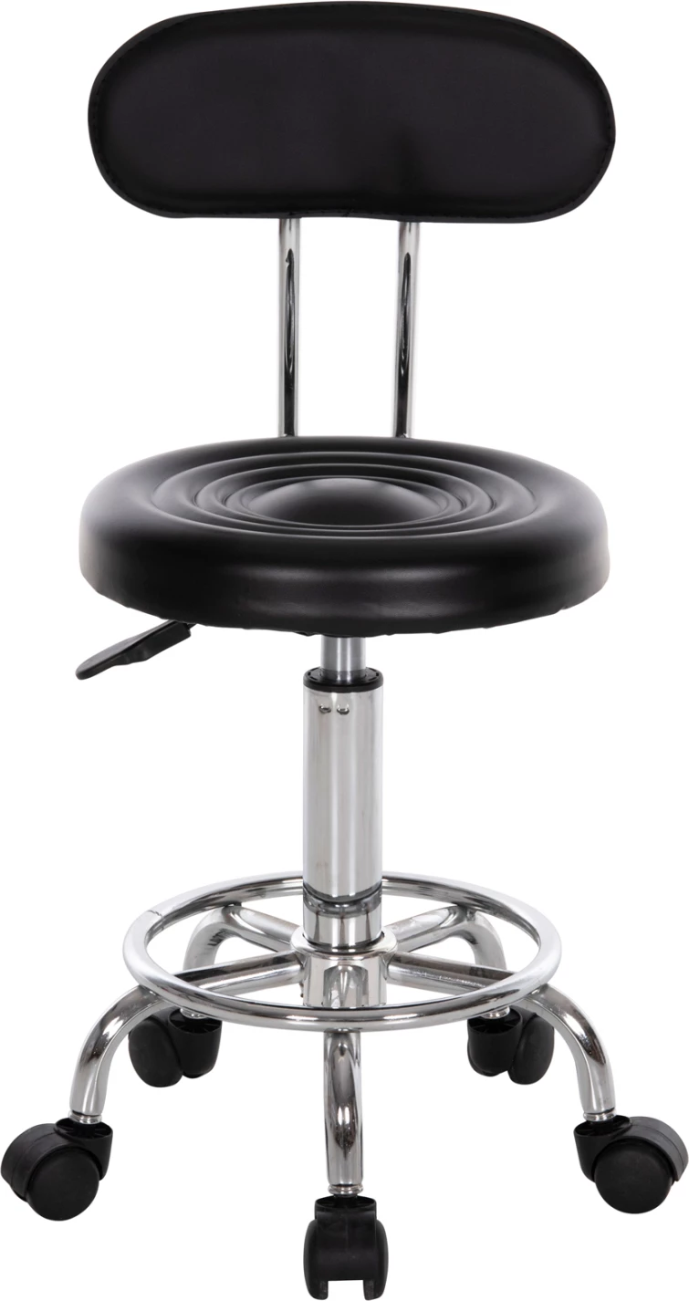 Sedež za pisarno ali oblikovalsko sobo IRIS FH211.01 Črna, set 2 kosov