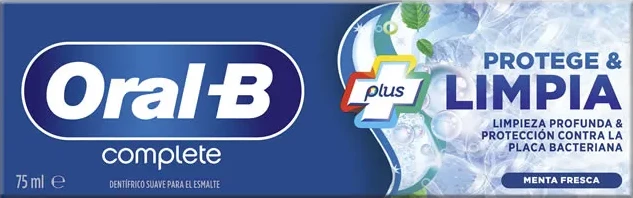 Belilna zobna pasta z ustno vodico Oral-B Complete, unisex, 75 ml