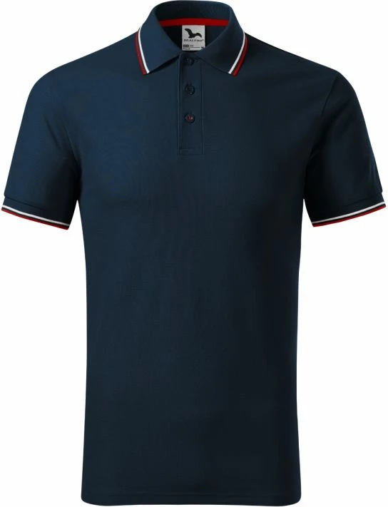 Polo majica Malfini za moške, mornarsko modra