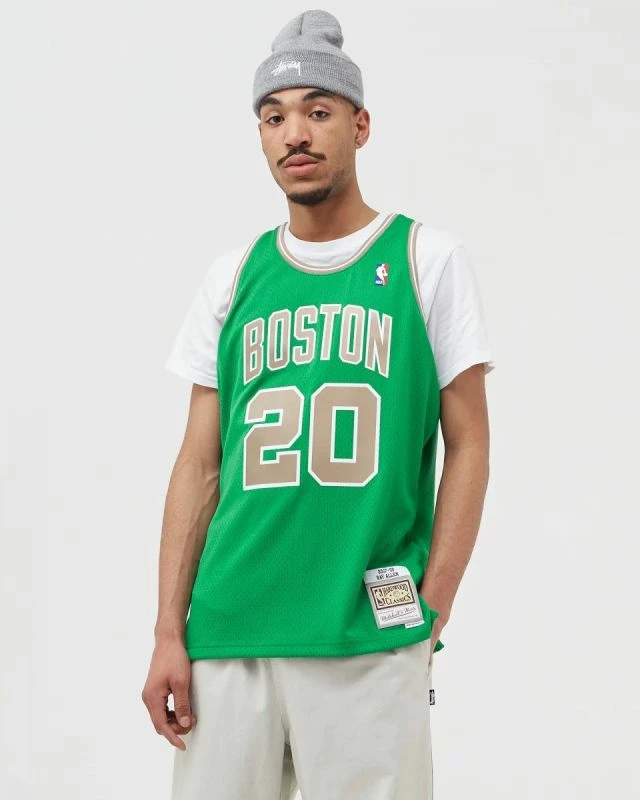 Majica za moške Mitchell & Ness NBA Boston Celtics, zelena