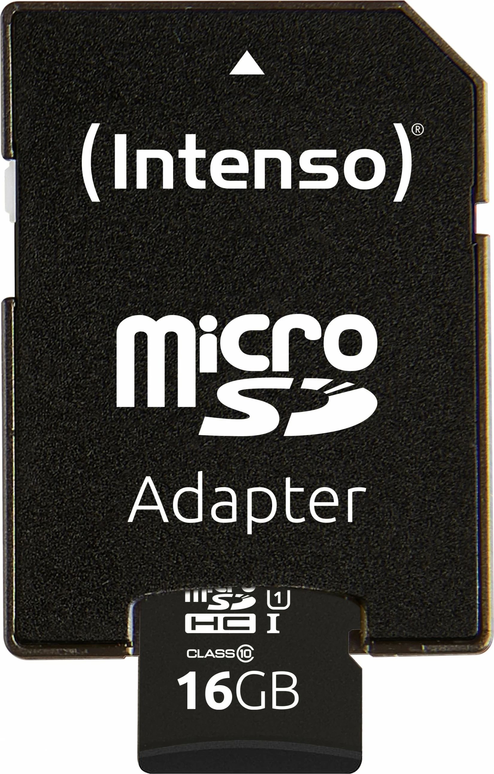 MicroSD kartica 16 GB Class 10 UHS-I, Intenso, črna MicroSD kartica 16 GB Class 10 UHS-I, Intenso, črna