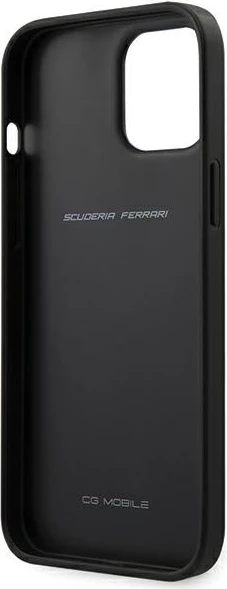 Ovitek za telefon Off Track Perforated za iPhone 12 Pro Max 6,7", rdeč — Ferrari FEOGOHCP12LRE