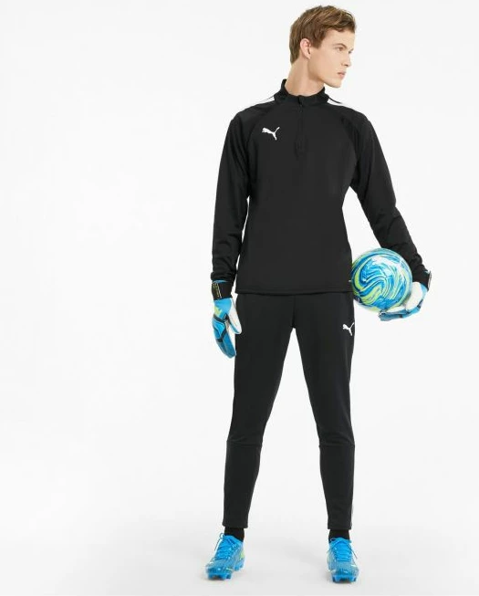 Športne hlače Puma za moške, črne