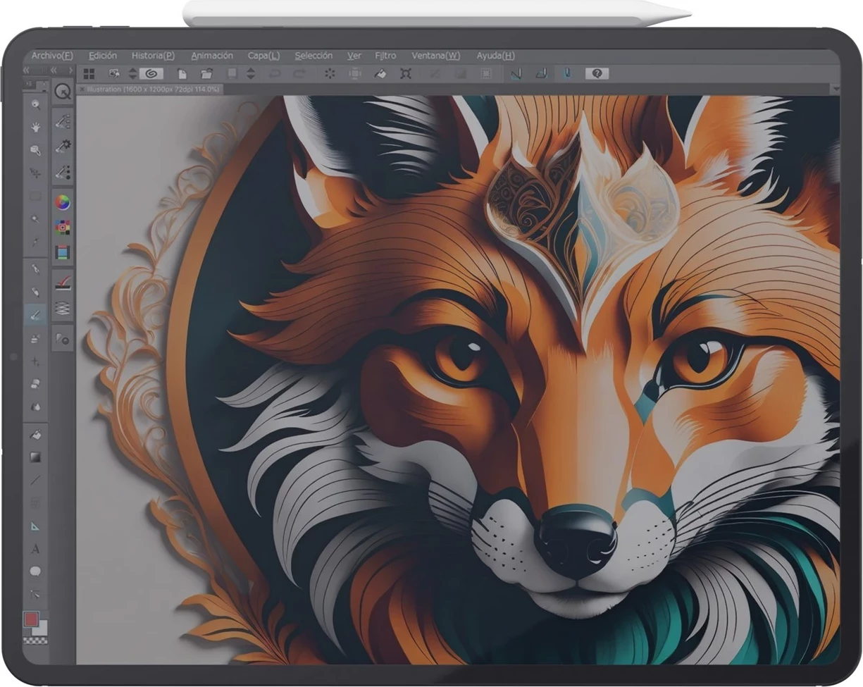 Svinčnik za zaslon Trust Kyna, 13 g, bel