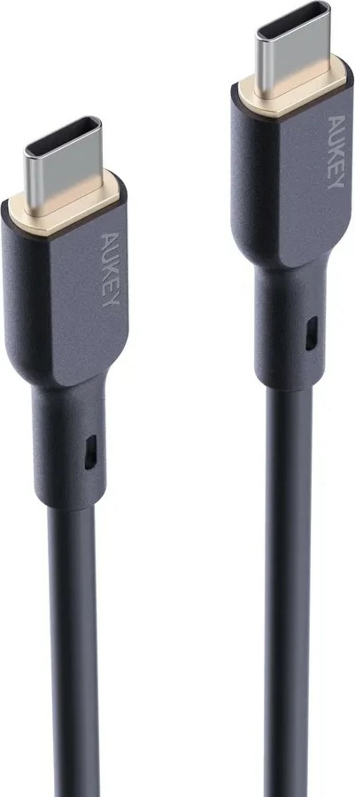 Kabel USB-C na USB-C AUKEY CB-SCC101, 1 m, 100 W PD, črn