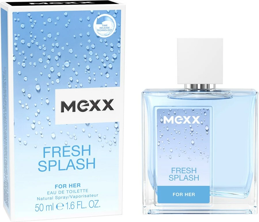 Eau de Toilette, svež in sadno-cvetlični Mexx Fresh Splash For Her 50 ml