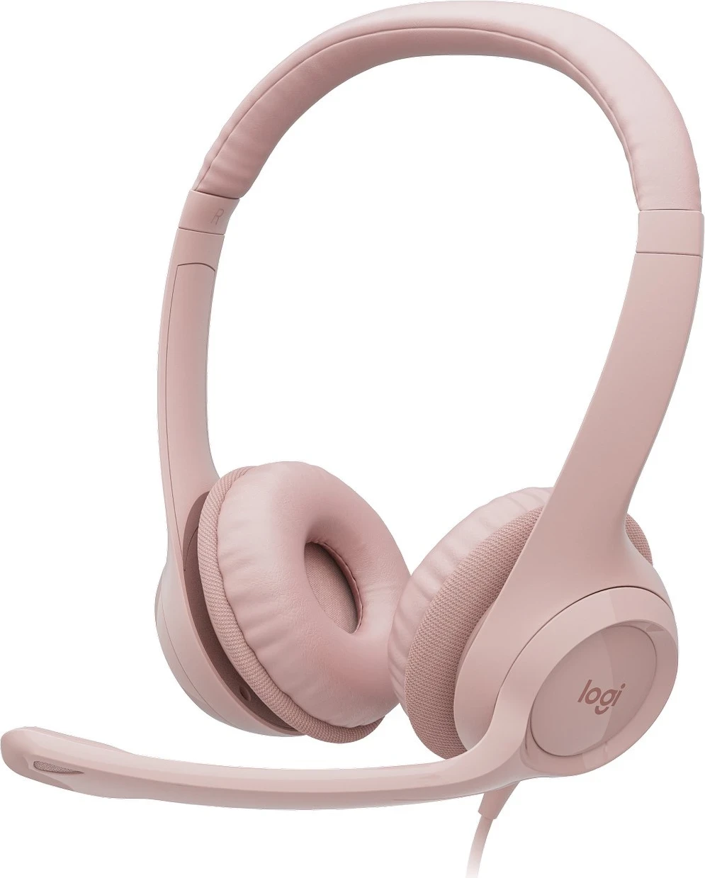 Kufje Logitech H390 USB, roza