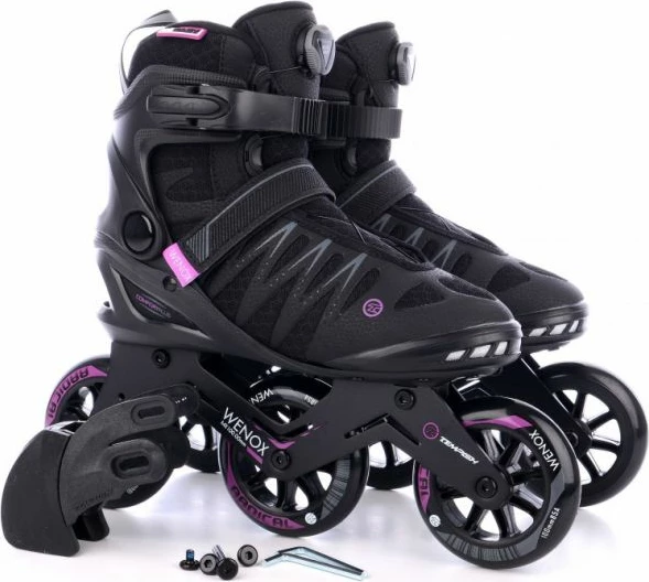 Rolike za ženske Tempish, črne