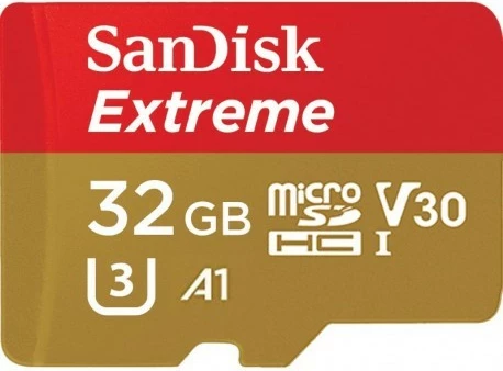 Kartica microSD SanDisk Extreme 32GB, z adapterjem SD