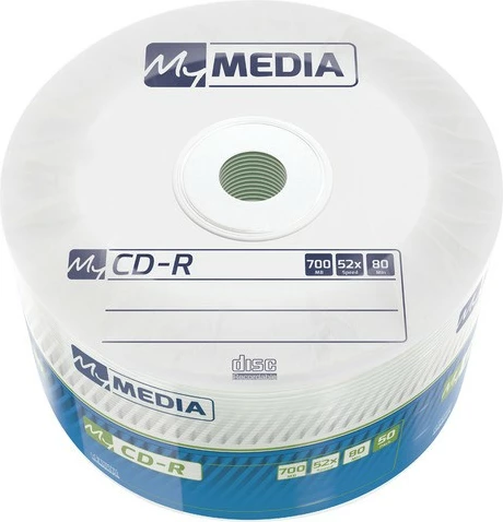 CD-R 700MB, 50 kosov, spindel — Verbatim My Media
