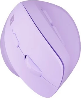 Vertikalni brezžični miš Natec Crake 2, 2400 DPI, vijolična