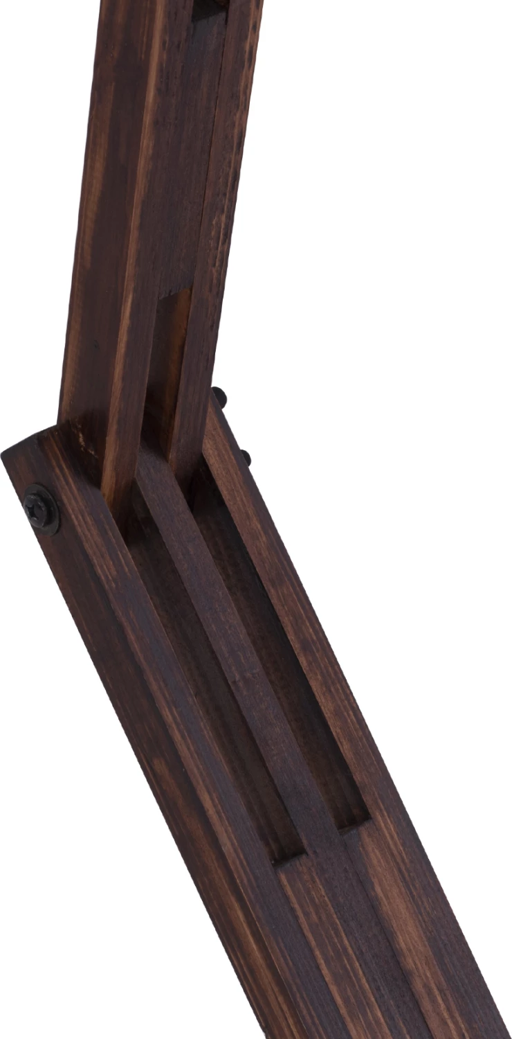 Samostoječa svetilka modularna oreh z sferično kapo vrv 40x30x160Y