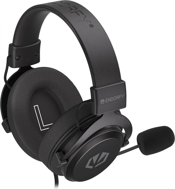 Ušesne slušalke Endorfy VIRO Infra, črne