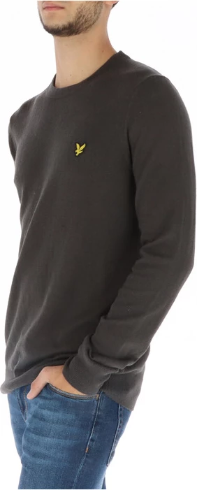 Pulover za moške Lyle & Scott, siv