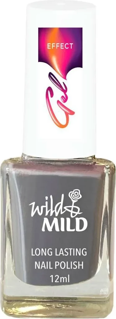Lak za nohte z gel učinkom, siva, 12 ml — Wet n Wild Wild M Nail Esmalte Ge58