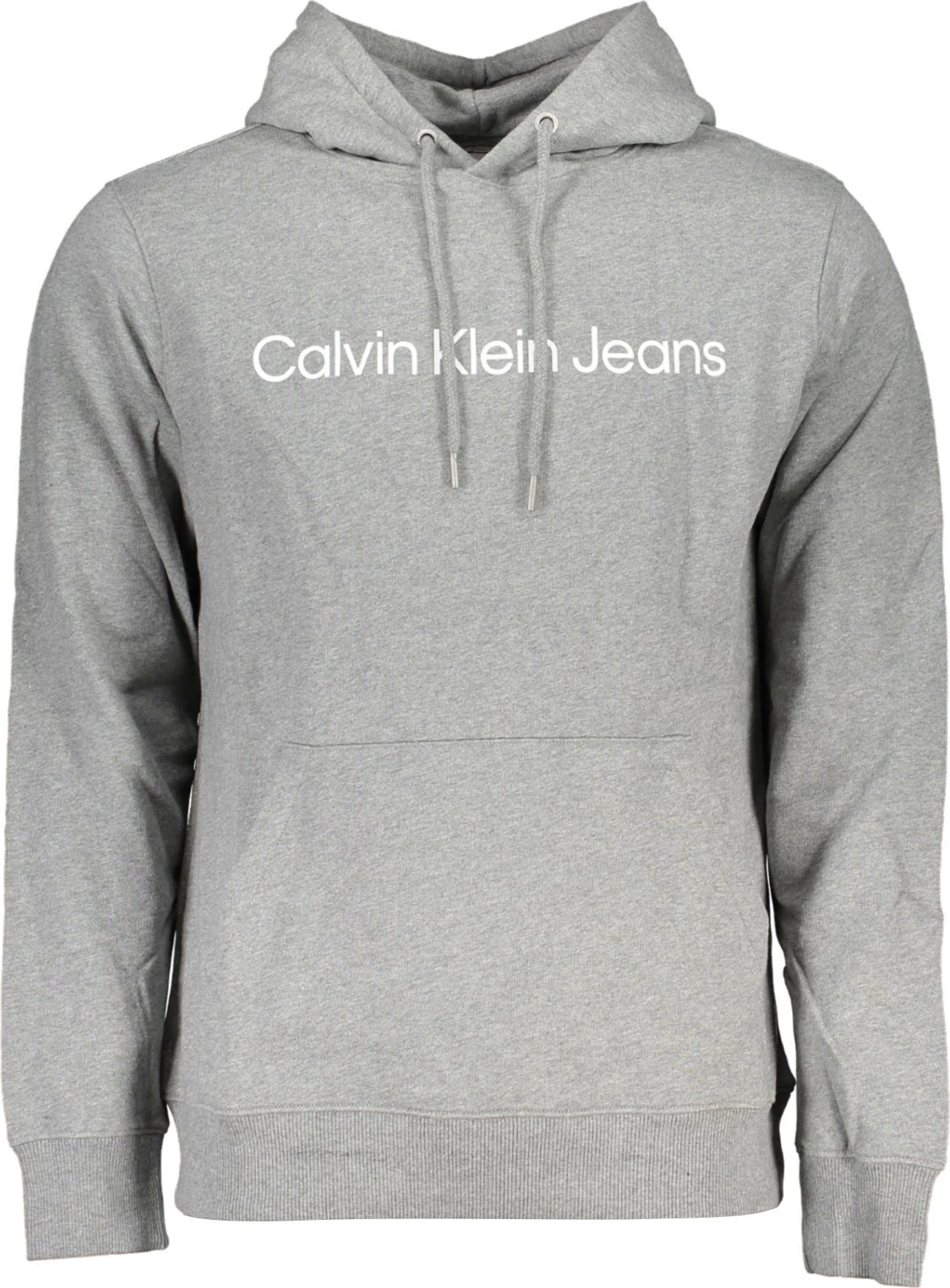 Pulover brez zadrge Calvin Klein, moški, siv