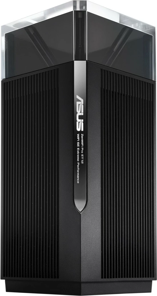 Napreden usmerjevalnik ZenWiFi Pro ET12 Asus, WiFi 6E, AX11000, xDSL, črn, 1 kos