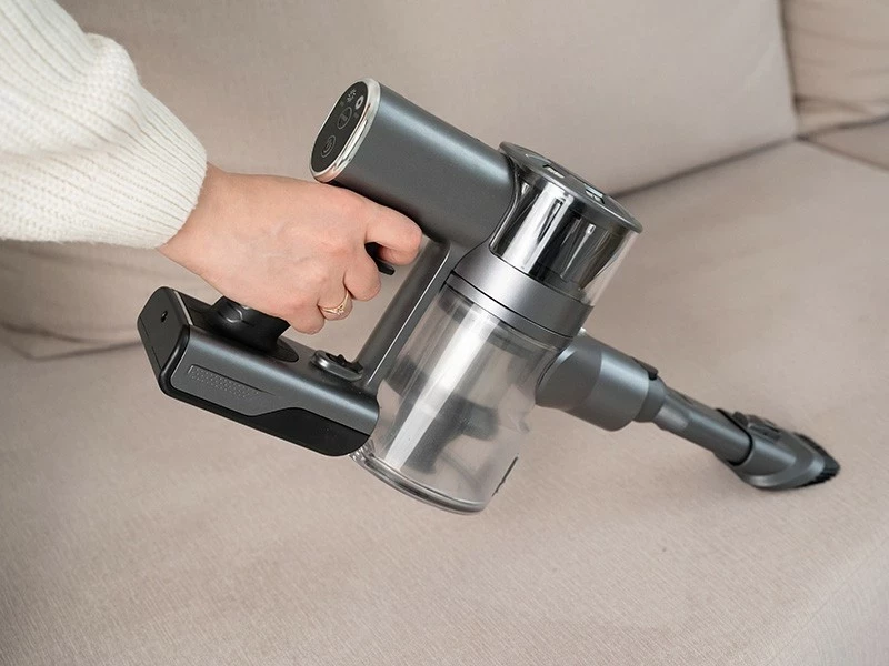 Brezžični sesalnik PowerGlide Lafe 200 W, brez kabla, siv